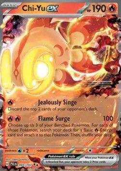 Pokemon TCG : Chi-Yu ex (PAL 040) NM