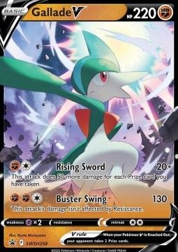 Pokemon TCG : Gallade V (SWSH 258) NM