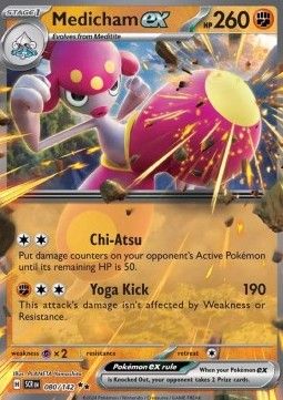 Pokemon TCG : Medicham ex (SCR 080) NM