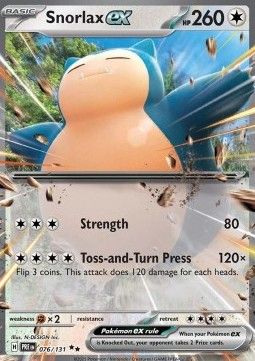 Pokemon TCG : Snorlax ex (PRE 076) NM