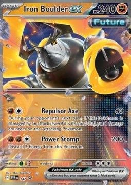 Pokemon TCG : Iron Boulder ex (SVP 147) NM