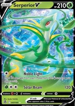 Pokemon TCG : Serperior V (SIT 007) NM