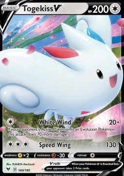 Pokemon TCG : Togekiss V (VIV 140) NM