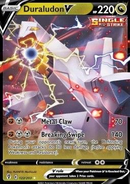 Pokemon TCG : Duraludon V (EVS 122) NM