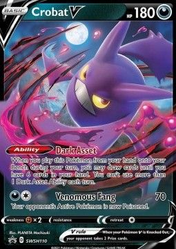 Pokemon TCG : Crobat V (SWSH 110) NM