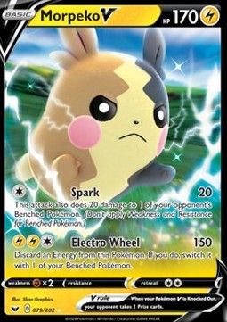 Pokemon TCG : Morpeko V (SSH 79) NM