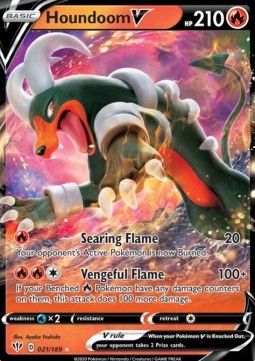 Pokemon TCG : Houndoom V (DAA 21) NM