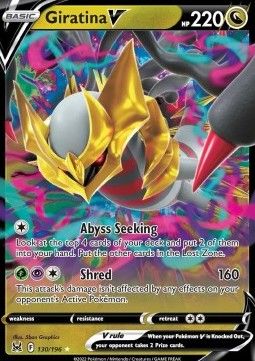 Pokemon TCG : Giratina V (LOR 130) NM