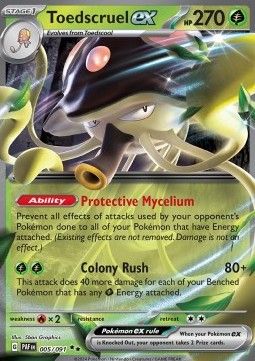 Pokemon TCG : Toedscruel ex (PAF 005) NM