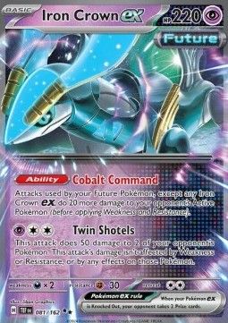 Pokemon TCG : Iron Crown ex (TEF 081) NM