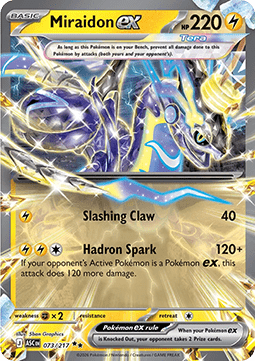 Pokemon TCG : Miraidon ex (ASC 073) NM