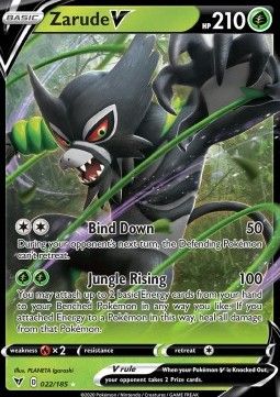 Pokemon TCG : Zarude V (VIV 22) NM