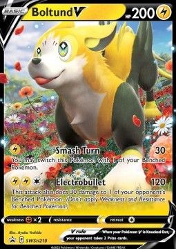 Pokemon TCG : Boltund V (SWSH 219) NM
