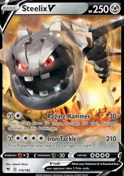 Pokemon TCG : Steelix V (VIV 115) NM