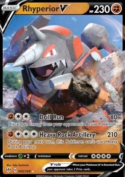 Pokemon TCG : Rhyperior V (DAA 95) NM