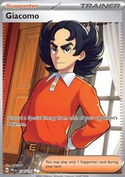 Pokemon TCG : Giacomo (PRE 138) NM