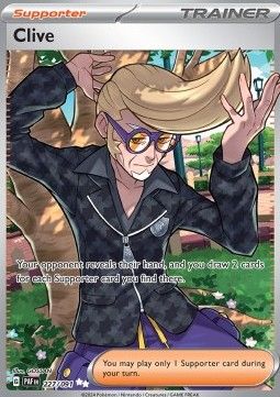 Pokemon TCG : Clive (PAF 227) NM