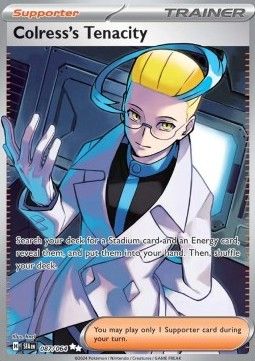 Pokemon TCG : Colress's Tenacity (SFA 087) NM