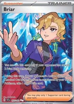 Pokemon TCG : Briar (SCR 163) NM
