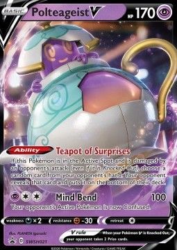 Pokemon TCG : Polteageist V (SWSH 021) NM