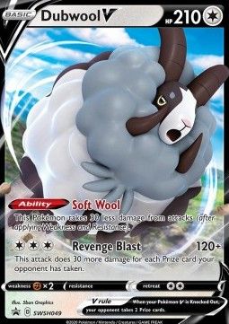 Pokemon TCG : Dubwool V (SWSH 049) NM