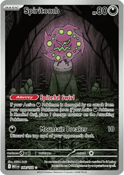 Pokemon TCG : Spiritomb (MEG 148) NM