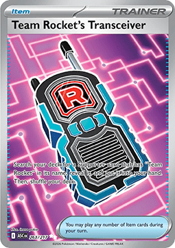 Pokemon TCG : Team Rocket's Transceiver (ASC 263) NM