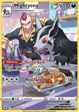 Pokemon TCG : Mightyena (ASR TG09) NM