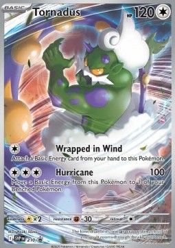 Pokemon TCG : Tornadus (SVP 210) NM