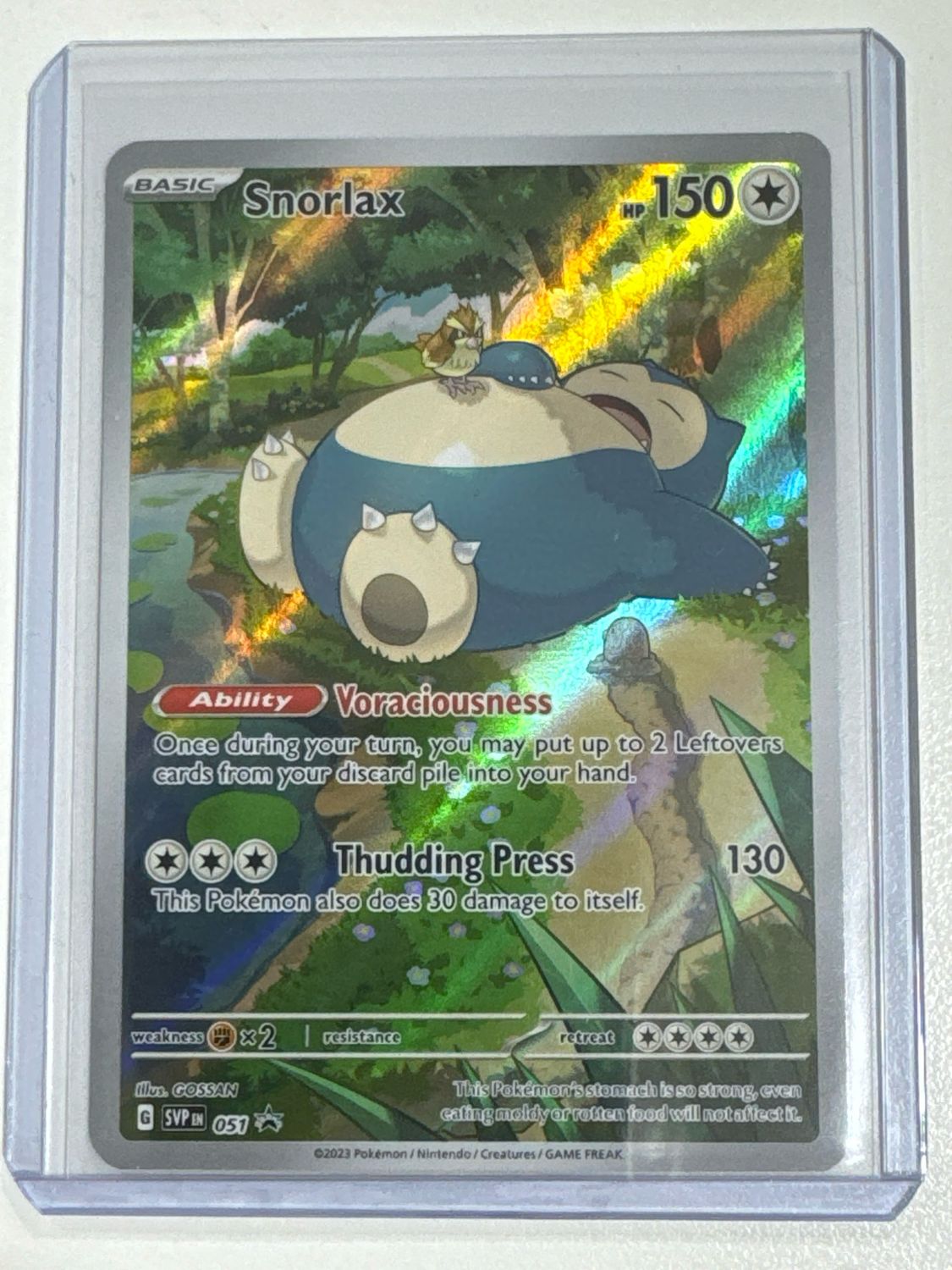 Pokemon TCG : Snorlax (SVP 051)
