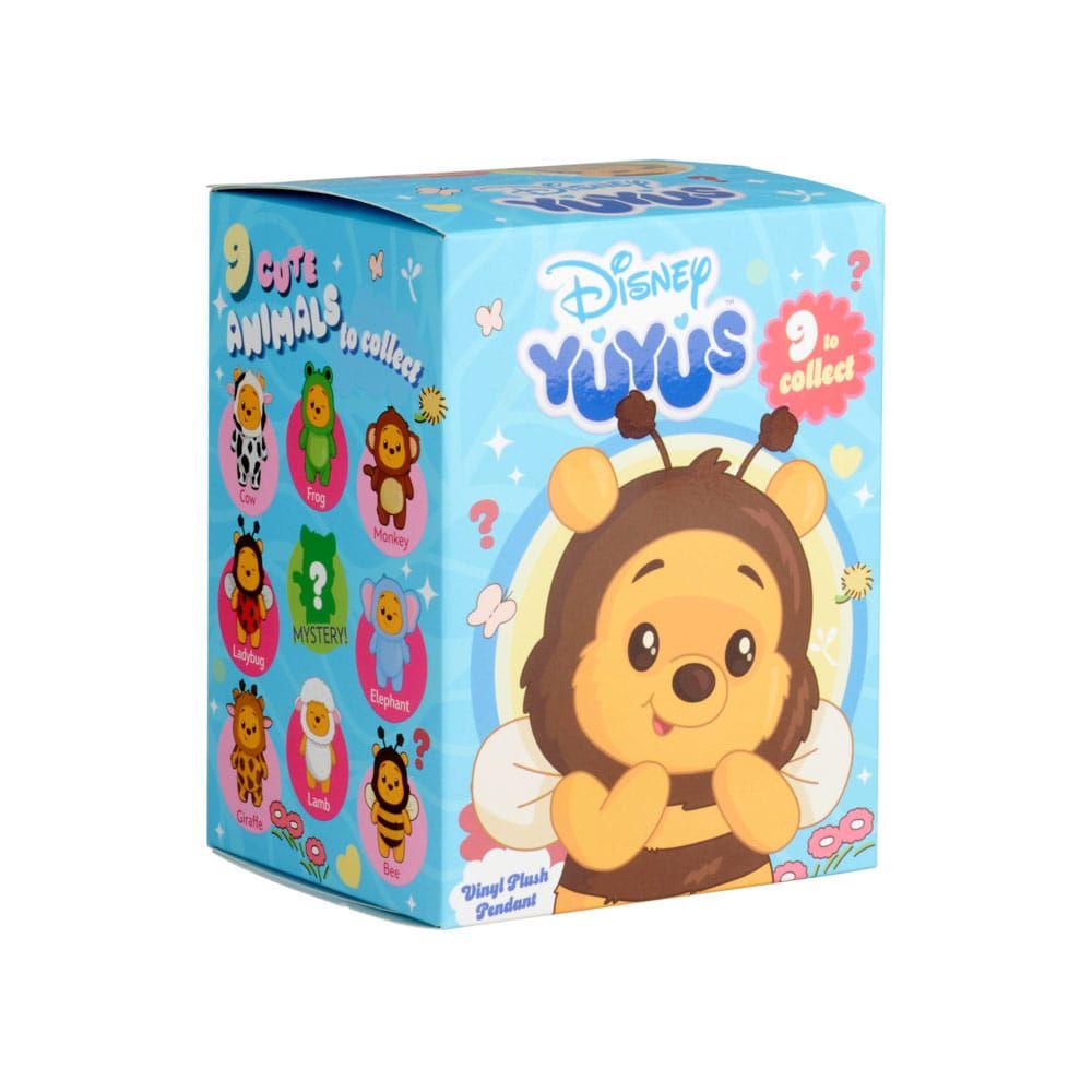 Disney YuYus Plush Key rings Winnie the Pooh 12 cm Blindbox