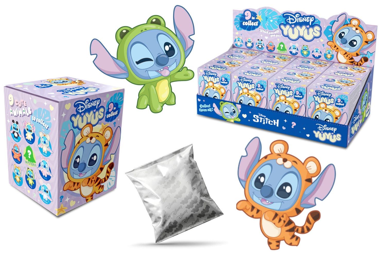 Disney YuYus Plush Key rings Stitch 12 cm Blindbox