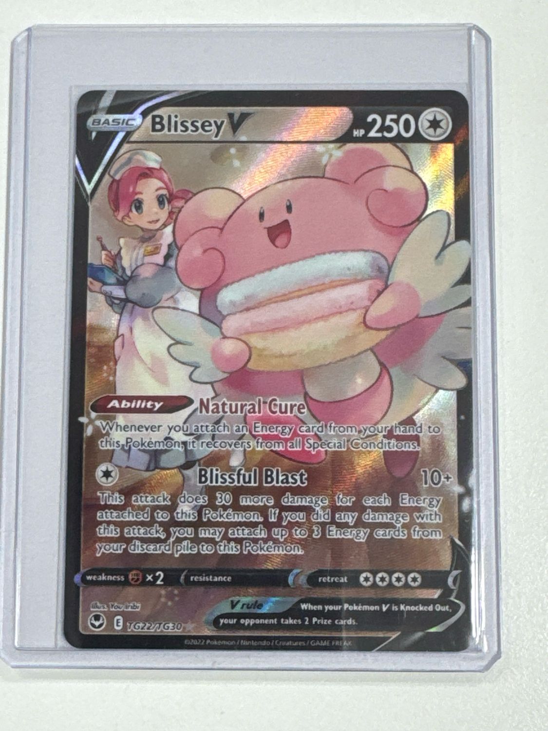 Pokemon TCG : Blissey V (SIT TG22)