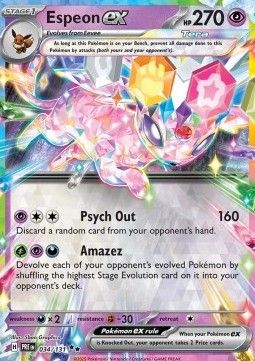 Pokemon TCG : Espeon ex (PRE 034)