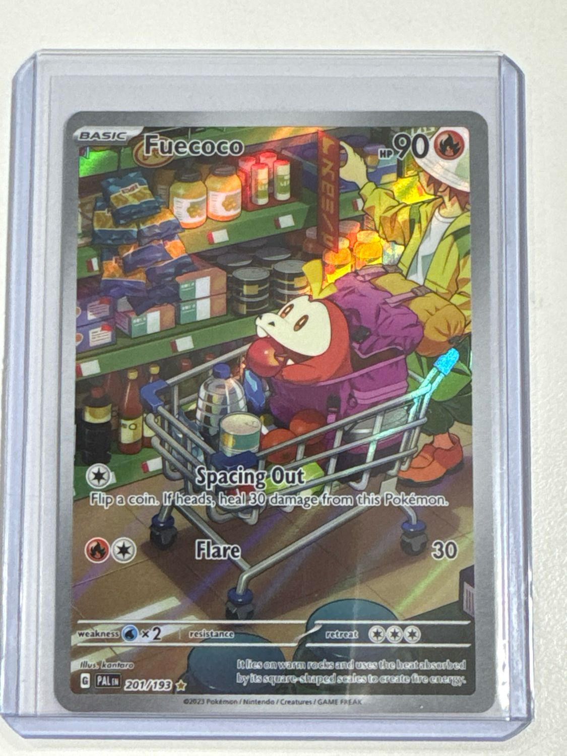 Pokemon TCG : Fuecoco (PAL 201)