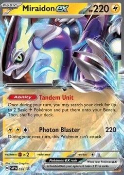 Pokemon TCG : Miraidon ex (SVP 028)