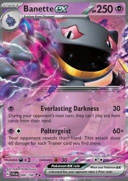 Pokemon TCG : Banette ex (SVI 088)