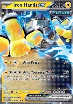 Pokemon TCG : Iron Hands ex (PAR 070)