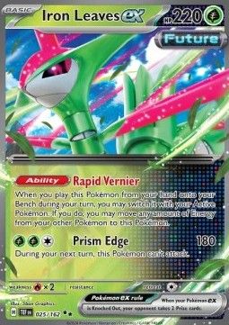 Pokemon TCG : Iron Leaves ex (TEF 025)