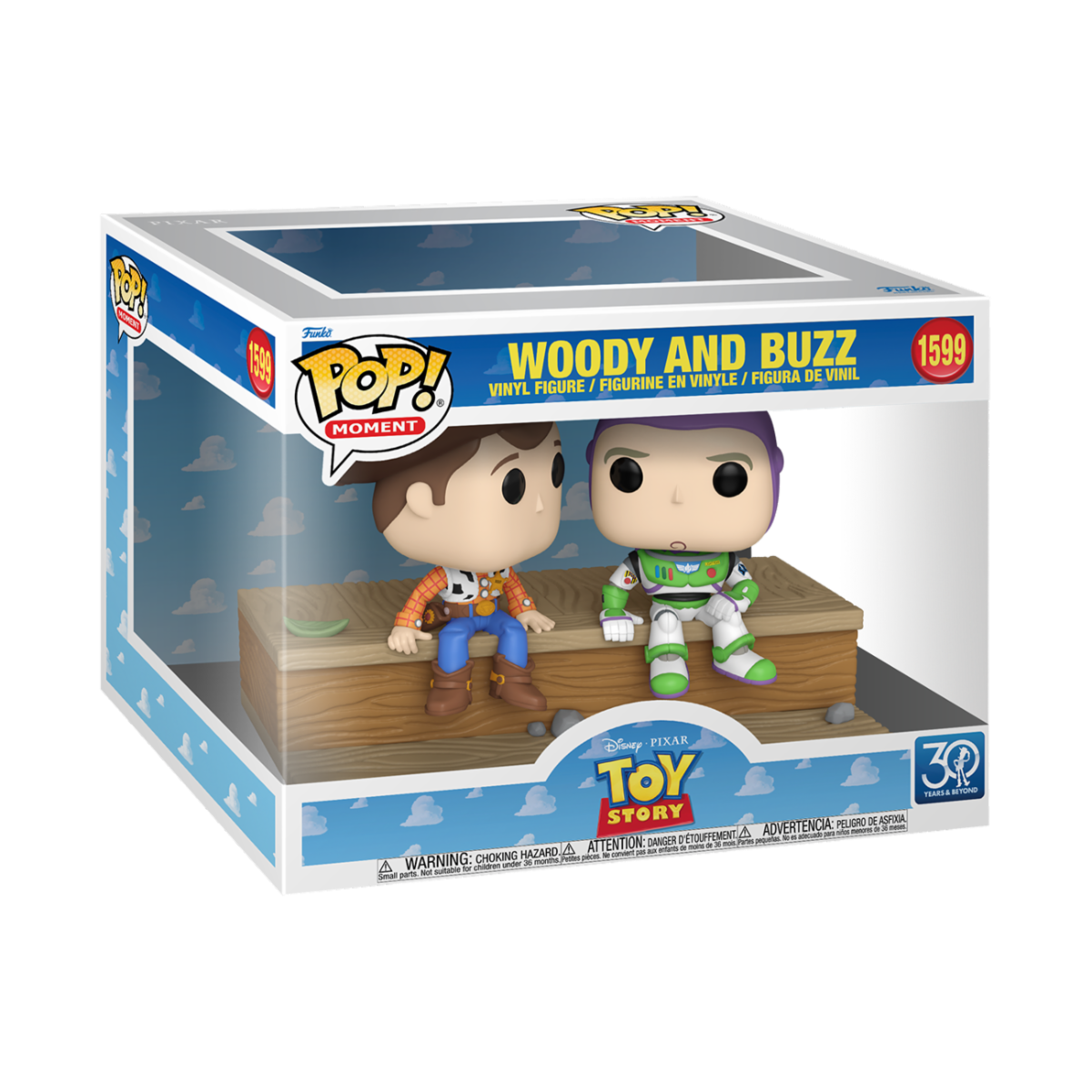 Funko POP Moment: Toy Story 30th - Woody &amp; Buzz