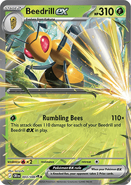 Pokemon TCG : Beedrill ex (CRI 003)