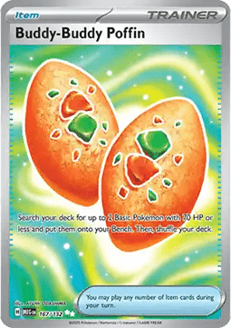 Pokemon TCG : Buddy-Buddy Poffin (MEG 167)