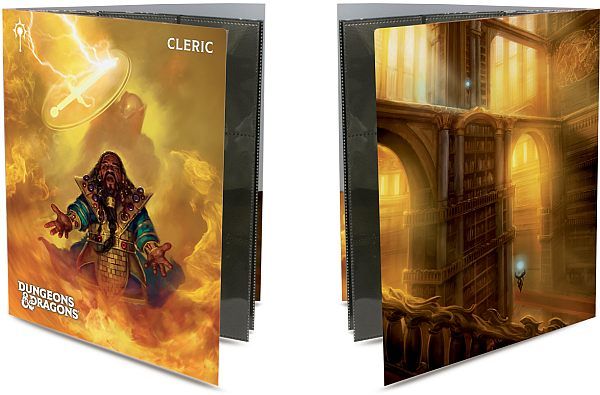 Dungeons &amp; Dragons – Character Folio: Cleric with Stickers (Ultra PRO #18594)