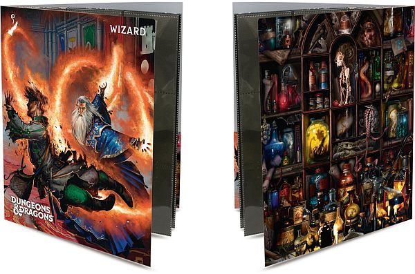 Dungeons &amp; Dragons – Character Folio: Wizard with Stickers (Ultra PRO #18603)