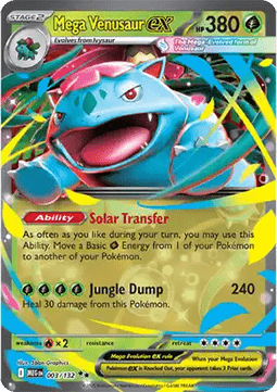 Pokemon TCG : Mega Venusaur ex (MEG 003)