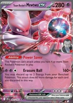Pokemon TCG : Team Rocket's Mewtwo ex (DRI 081)