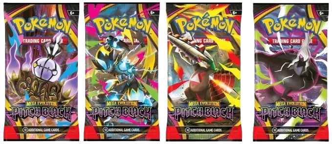 Pokémon TCG: Mega Evolution – Pitch Black Booster PACK
