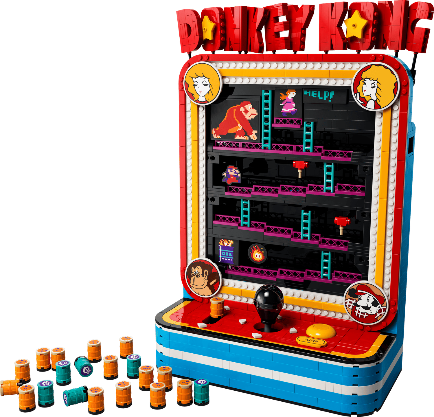 LEGO® Super Mario™ Donkey Kong Arcade Game (72051)