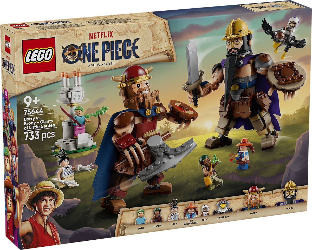 LEGO® ONE PIECE Dorry vs. Brogy – Giants of Little Garden (75644)