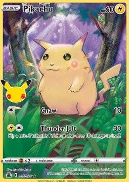 Pokemon TCG : Pikachu (CEL 005)